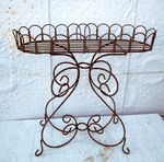 Wrought Iron Flower Plant Stands