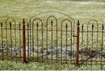 3 Foot Woodson Wrought Iron Gate For 3 Tall Fencing
