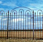 Wrought Iron Woodson Gate For 4 Fencing
