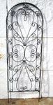 Wrought Iron Heart Garden Flower & Vine Trellis Frame
