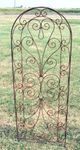 Wrought Iron Heart Garden Flower & Vine Trellis Frame