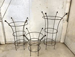 Wrought Iron Lg Bella Topiary Trellis Plant Stake Support