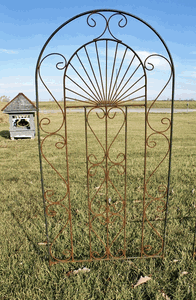 76 Wrought Iron Sante Fe Trellis Plant Support