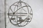 24 Wrought Iron Mystic Candle Chandelier - Large Light