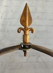 Iron Honeysuckle Narrow Arch for Sale - Garden Trellis 