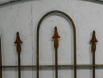 Woodson Garden Wrought Iron Gate - 4 ft Tall x 44 Wide