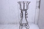 Wrought Iron Purcey Plant Stand Decorative Container
