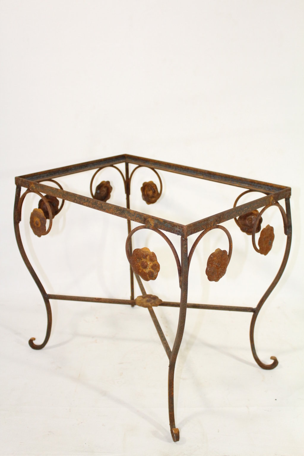 Wrought Iron Rectangle Table Exterior and Outdoor Furniture