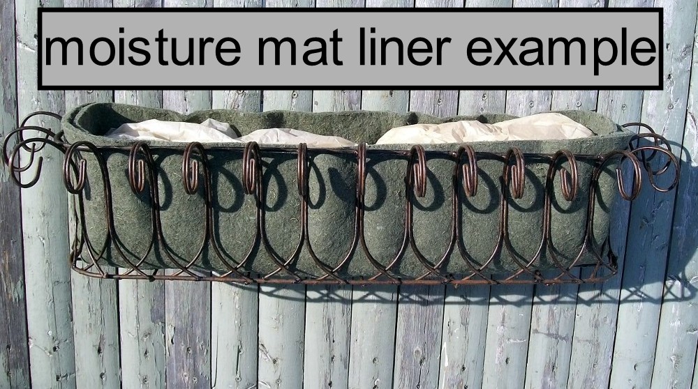 Wrought Iron Round Rope Handle Baskets 3 Sizes