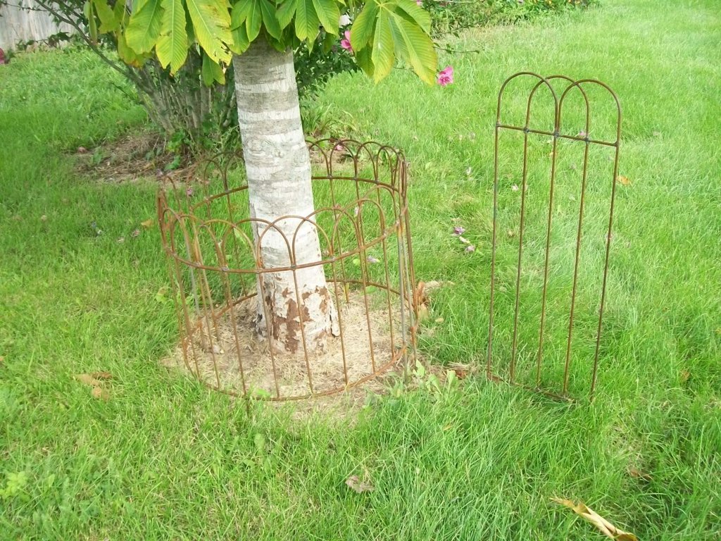 Wrought Iron Round Trellis Flower Garden Trellis