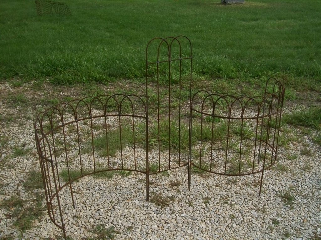 Wrought Iron Round Trellis Flower Garden Trellis