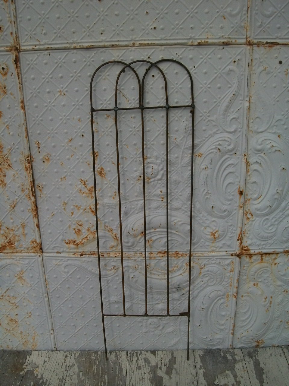 Wrought Iron Round Trellis Flower Garden Trellis