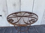 Wrought Iron Side Table  Patio Furnmiture