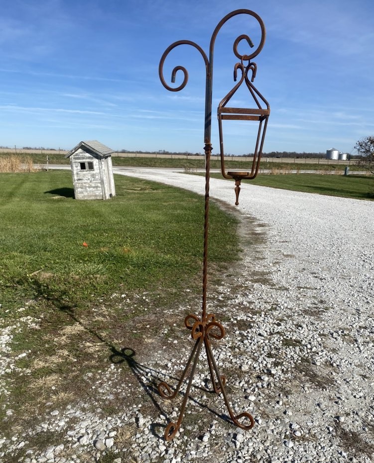 Wrought Iron Single Candle Stand Candle Candelabra