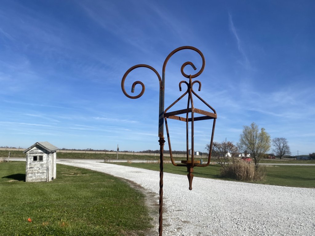 Wrought Iron Single Candle Stand Candle Candelabra