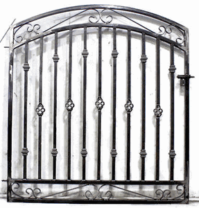 Wrought Iron Single Gates