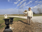 Wrought Iron Skinny Milton Garden Trellis 