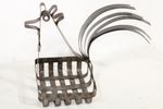 Wrought Iron Square Chicken Basket