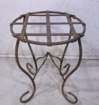 Wrought Iron Tables 3 Sizes Metal Patio Furmiture