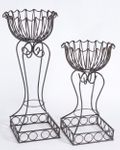Wrought Iron Pablo XLG Plant Stand Decorative Container