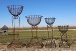 Wrought Iron Pablo XLG Plant Stand Decorative Container