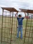 Biggest Mission Pergola 92T x 128W x 142