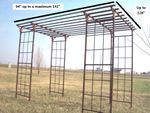 Biggest Mission Pergola 92T x 128W x 142
