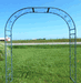 YOU Pick A Custom Width - Wrought Iron Shell Arbor