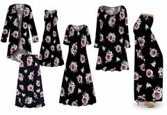 NEW! Bella Floral Soft Rayon Print - Pants - Dresses - Tops - Jackets - Skirts - 1x to 9x