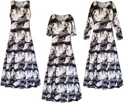 NEW! Noir Mirage Customizable Plus Size & Supersize Slinky Dresses 1x - 9x