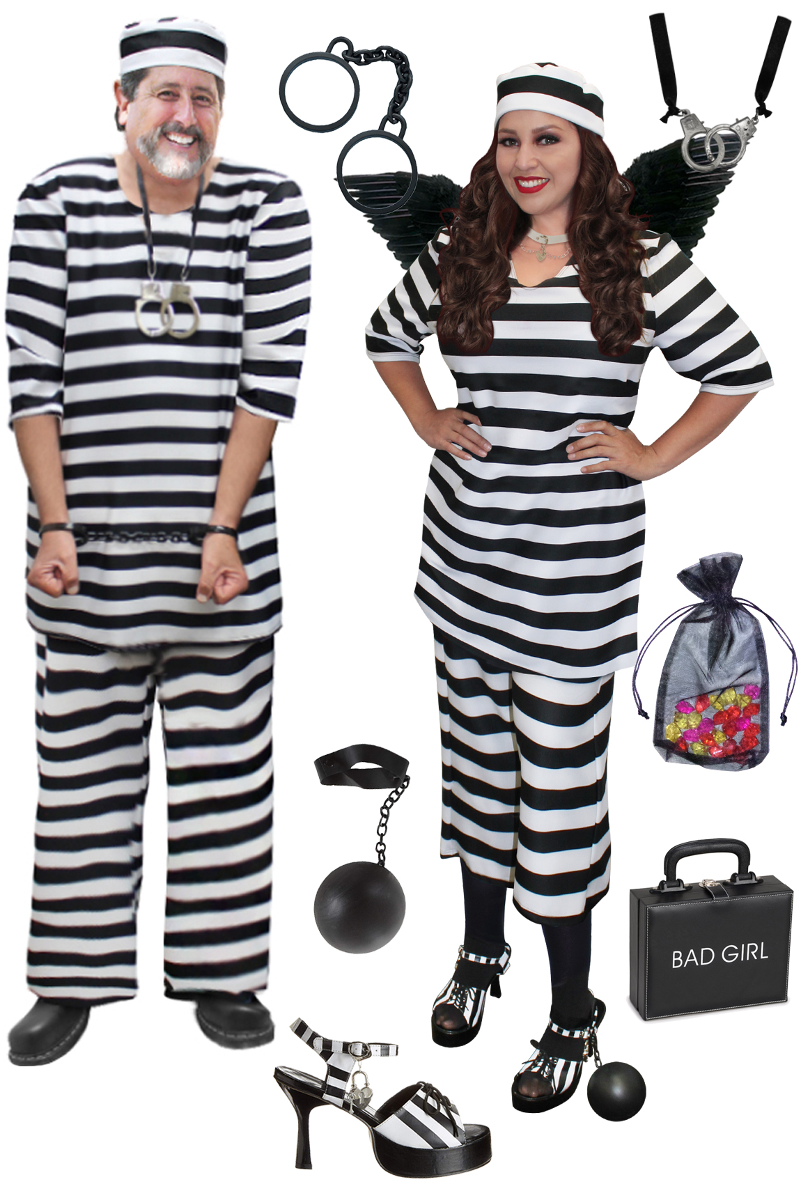 Jail Bird Babe Costume