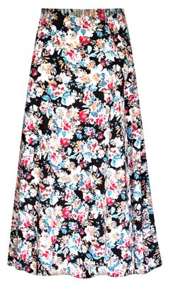 NEW! Plus Size Orange Blossom Cotton Skirts Customizable 1x to 9x