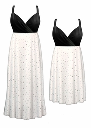 Plus Size Pure Universe Sequin Empire Waist Dress Customizable 0x 1x 2x 3x 4x 5x 6x 7x 8x
