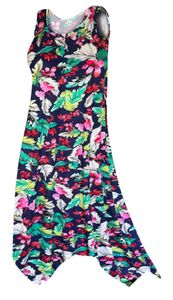 NEW! Plus Size Tropical Breeze Print Sharktail Hem Swimsuit Cover Up Dresses & Shirts with Pockets Supersize Customizable 0x 1x 2x 3x 4x 5x 6x 7x 8x 9x