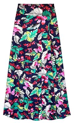 NEW! Plus Size Tropical Breeze Print Skirts in Black & White Print Customizable 1x to 9x