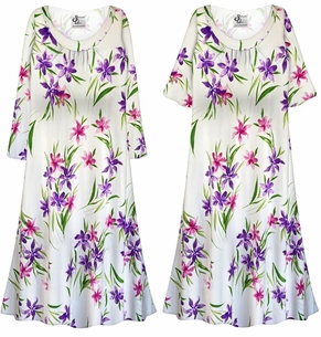 NEW! Plus Size Violet Breeze Brushed Jersey Print Sleep Gown - Muumuu - Moo Moo Dress 0x 1x 2x 3x 4x 5x 6x 7x 8x 9x
