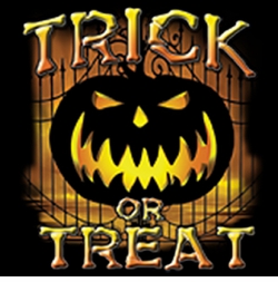 SOLD OUT! Trick or Treat Plus Size & Supersize T-Shirts S M L XL 2x 3x 4x 5x 6x 7x 8x 9x (Light/Dark Colors)