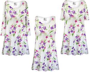 NEW! Violet Breeze Ultra Soft Brushed Jersey Customizable Tops - Plus Size 0x-9x