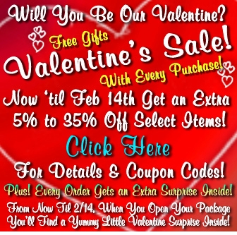 VALENTINE SUPER-SALE 2012 IS OVER!!  SORRY!!