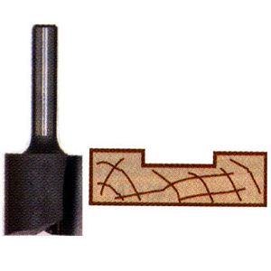 Amana 45208 Straight Plunge Router Bit  1/4 Dia 1/4" Shank