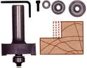 Amana 49350 Multi Rabbeting Router Bit  1-3/8 Diameter, 1/2 Shank