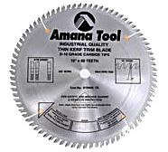 Amana 610800 10" 80T ATB Grind 5/8 Bore .126" Kerf Trim Saw Blade