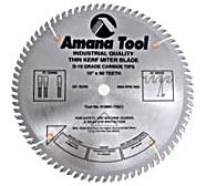 Amana 610801 10" 80T TC Fine Cross-Cut & Cut-Off Carbide Tip Saw Blade