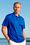***  SALE ***  AT&T Men's Solid Mesh Royal Polo - S 