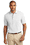 ***  SALE  ***  AT&T Mens Pima White Polo - Large 