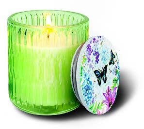 Medium Glass Tumbler w/ Lid