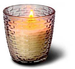 Small Pastel Glass Vase