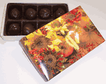 1/2 Pound Fudge Truffles in a Leaf Box