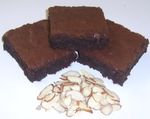 Brownie with Almonds in a 1/2 Pound Decorative Bag