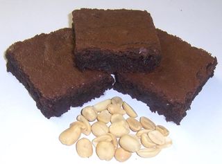 Brownie with Walnuts in a 1 Pound Decorative Bag